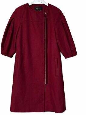 BCBG Max Azria Wool Blend A-Line Coat – Size XS